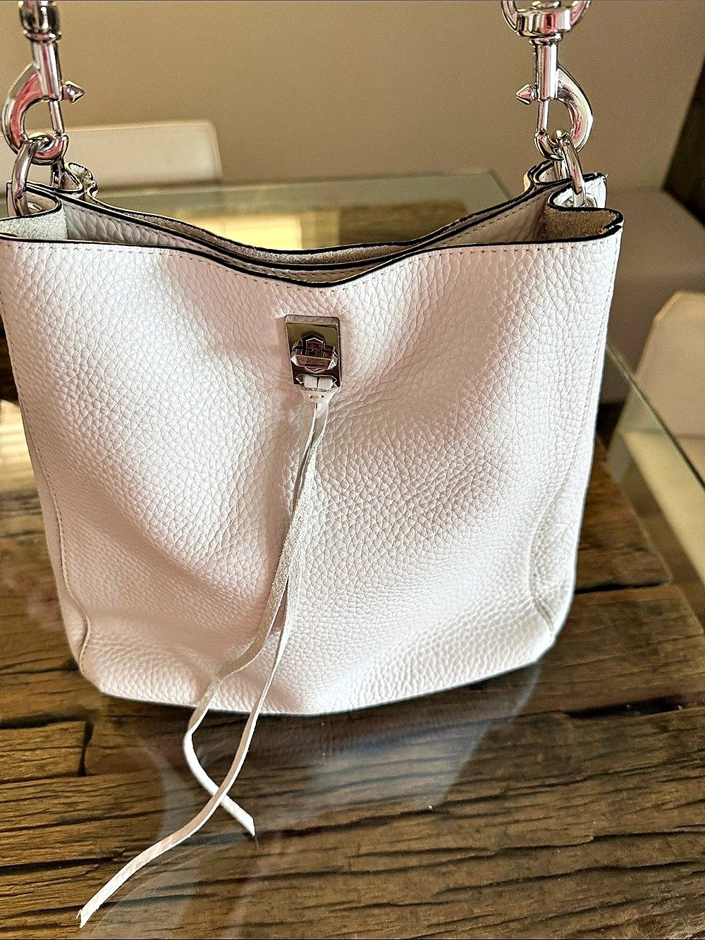 Rebecca Minkoff Darren Shoulder Bag White